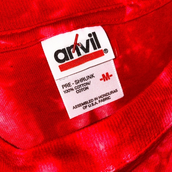 Red Tie-Dye HighSchool Graduation Shirt NCHS - Picture 3 of 5